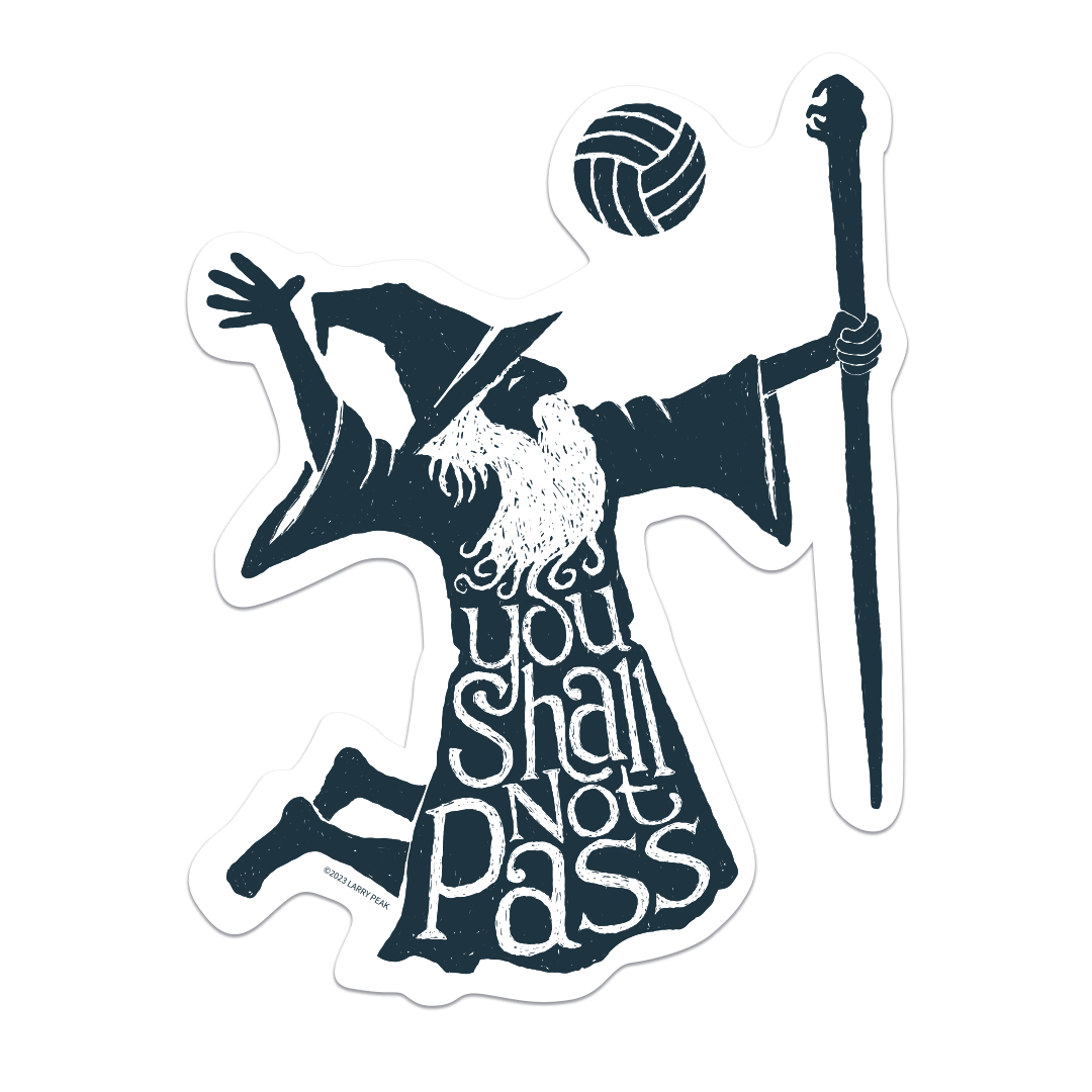 You Shall Not Pass Sticker