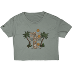 Tiki Totem Women's Crop